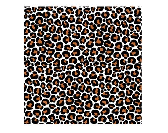 Seamless Leopard Pattern Svg Png Pdf (Digital Download)