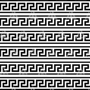 Onda greca svg, chiave greca svg, Medusa, motivo a meandro senza cuciture, sfondo geometrico. Taglia file cricut, png pdf eps, vettoriale, stencil.