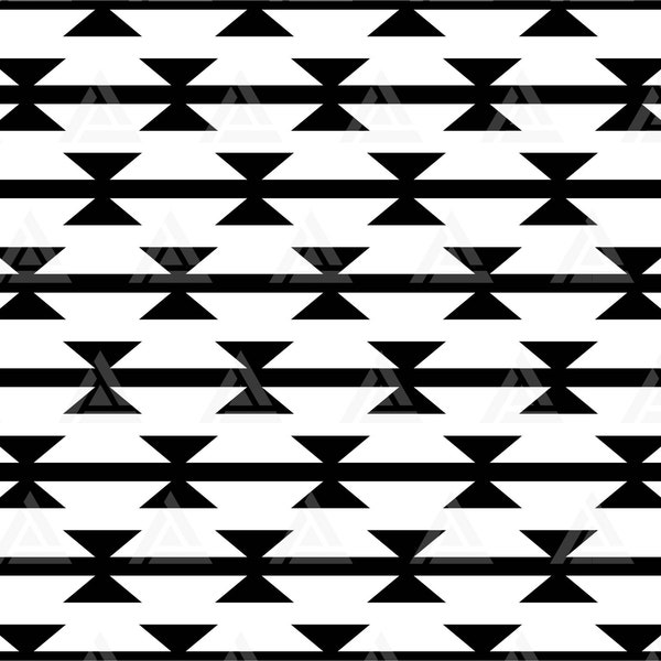 Arizona Tomahawk Stripes Svg, Seamless Arizona Tomahawk Pattern Svg, Geometric Background. Cut file Cricut, Silhouette, Png Pdf Eps, Vector