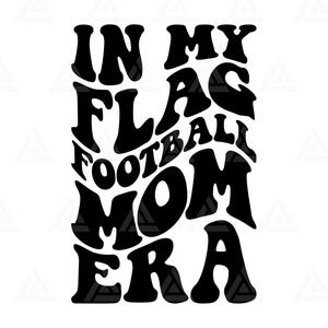 In meiner Flagge Fußball Mom Ära svg, meiner Flagge Fußball Mom Ära Png, Cheer Mom T-Shirt. Schnittdatei Cricut, Silhouette, Png, Pdf, Vektor.