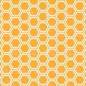 Honeycomb Svg, Seamless Beecomb Pattern, Geometric Hexagon Pattern, Tumbler Template. Cut File Cricut, Silhouette, Png Pdf Eps, Vector.