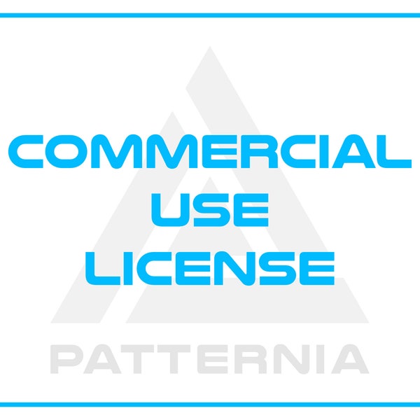 Commercial Use License - Patternia - For a Single File Use