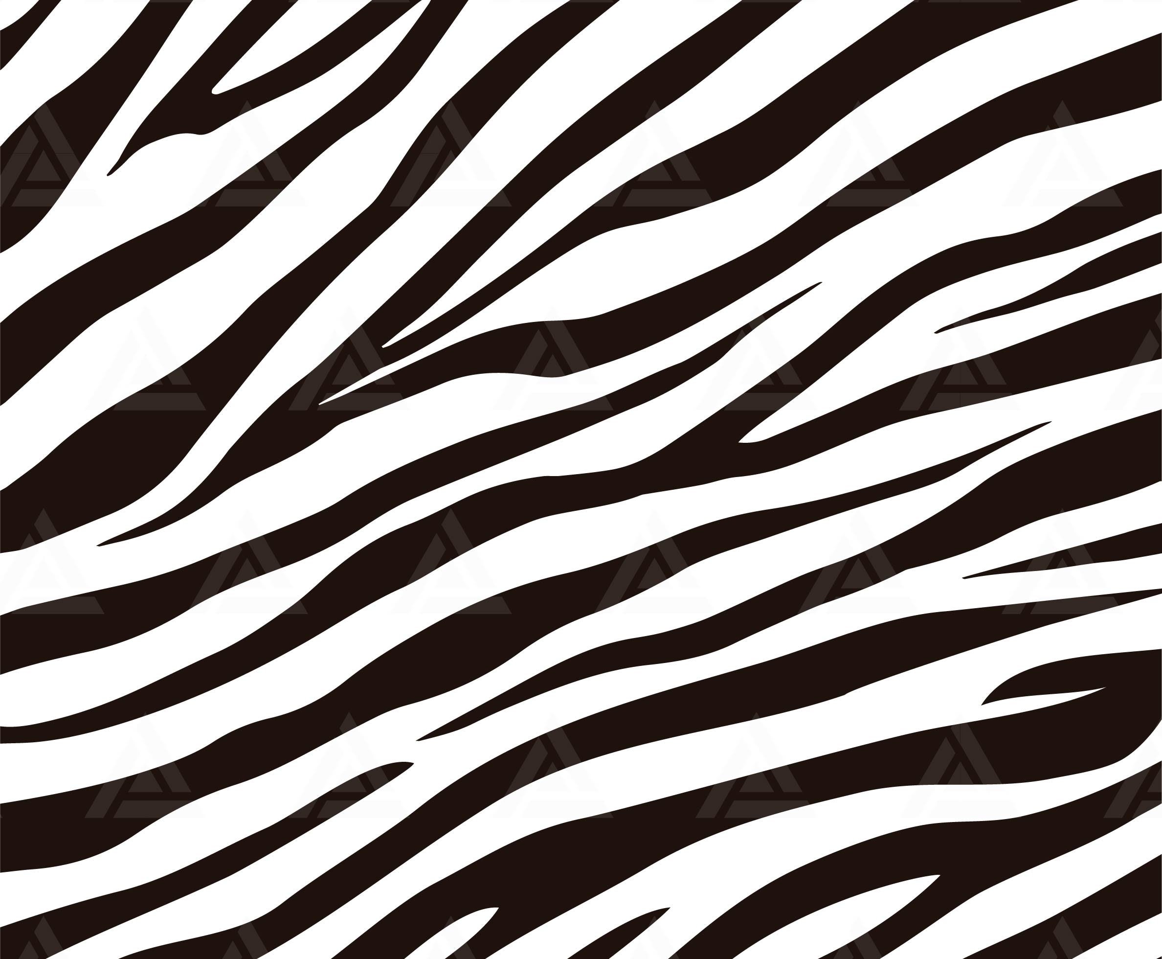 Zebra Print Svg, Zebra Stripes, Zebra Skin Lines, Animal Print Pattern. Cut  File Cricut, Png Pdf Eps, Vector, Stencil, Vinyl.