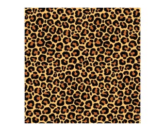 Seamless Leopard Print Pattern Svg Png Pdf (Digital Download)