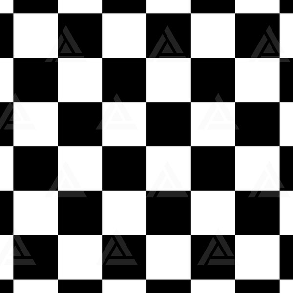 Checkered Pattern Svg, Checkerboard Pattern Svg, Seamless Geometric Background, Square Pattern. Cut File Cricut, Png Pdf Eps, Vector.