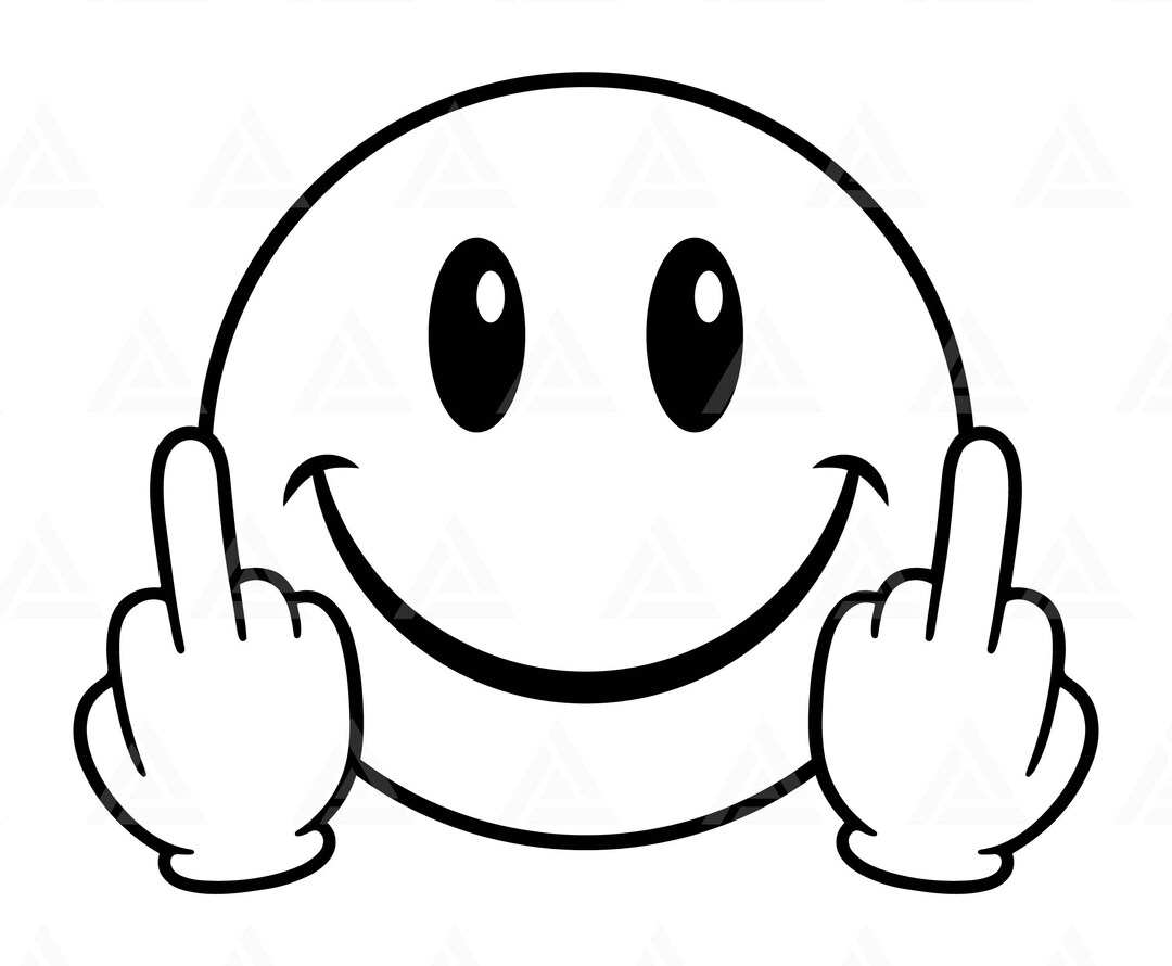 happy☆smileページ Happy Face Smiley Bundle, Hippie, Groovy, SVG, PNG, Thunder