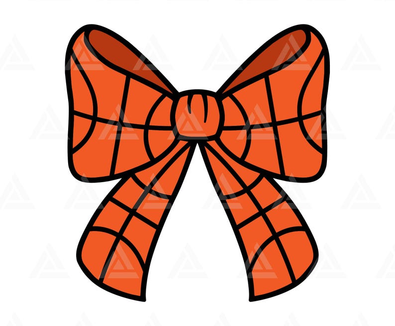 Basketball Ribbon Bow Svg, Basketball Coquette Svg, Basketball Hair ...