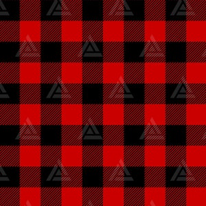 Rood zwart buffel plaid patroon svg, naadloze geruite patroon, kerst patroon. Cut Bestand Cricut, Silhouet, Png Pdf Eps, Vector.