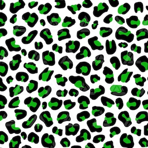 Groene luipaard print Svg, Leopard Spots patroon, dierenhuid print, cheetah spots print svg. Cut File Cricut, Png Pdf Eps, Vector, Stencil.