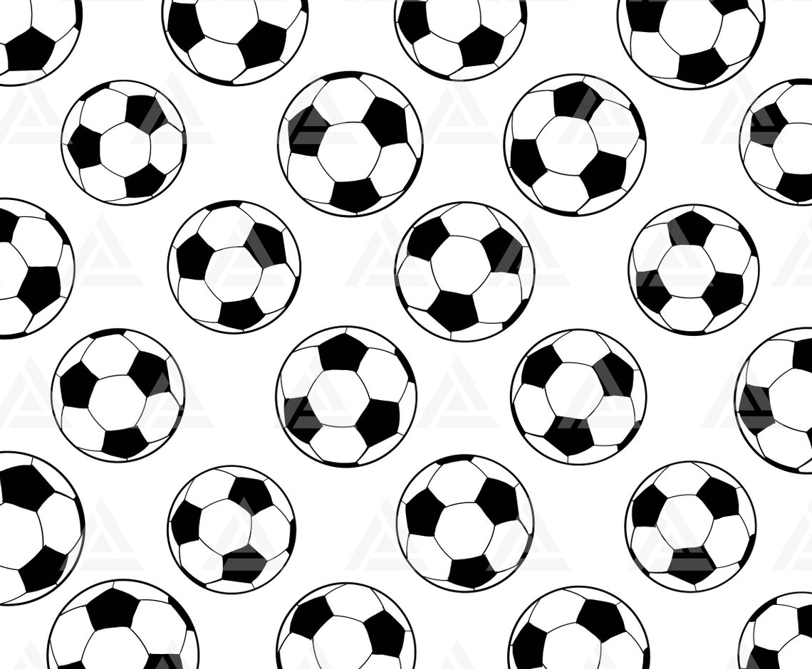 Fussball Ball Muster Svg Fußball Muster Tumbler Vorlage - Etsy Schweiz