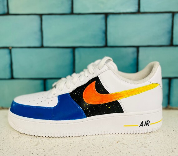 yellow blue af1