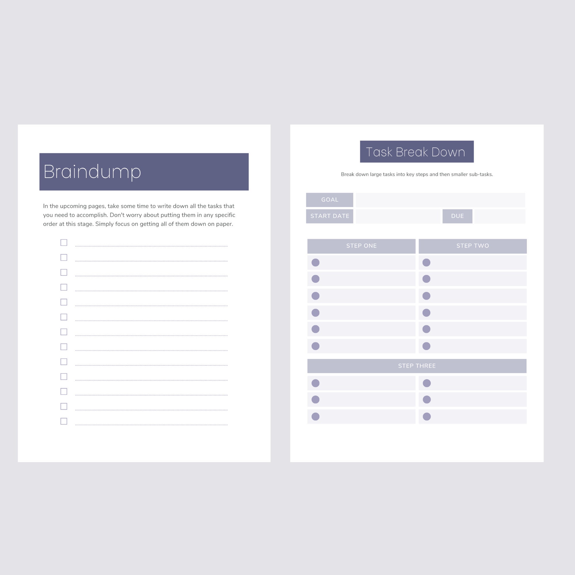 Task Prioritization Worksheet Bundle: ABCDE, Matrix, Ivy Lee, 1-3-5 ...