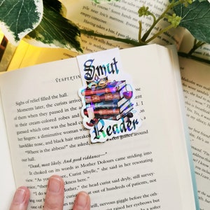 Smut Reader Magnetic Bookmark | Holographic | Smut | Spicy | Bookish | Gift