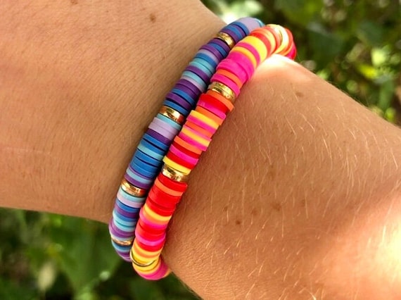 Rubber sale bead bracelets