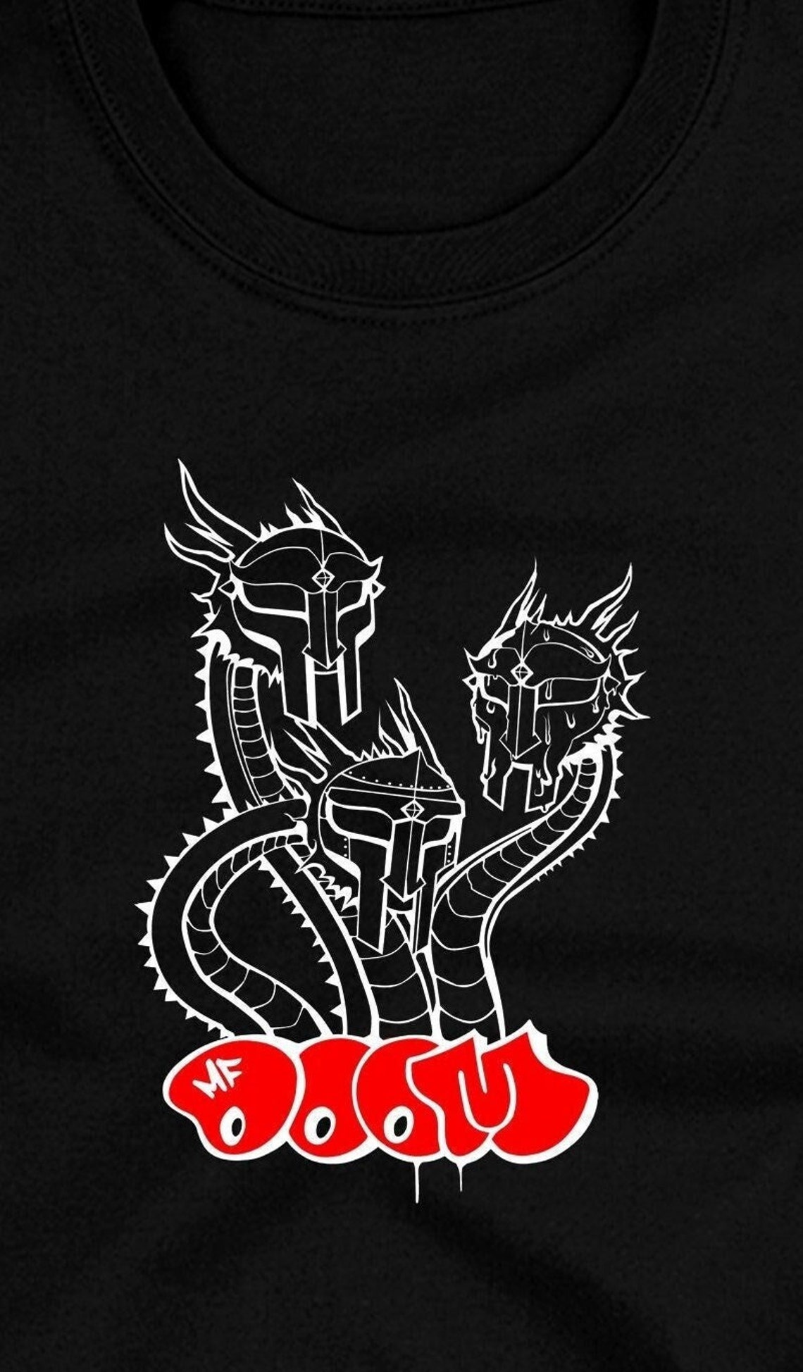 MF DOOM 'king Geedorah' Cotton Tshirt S6XL Etsy Australia