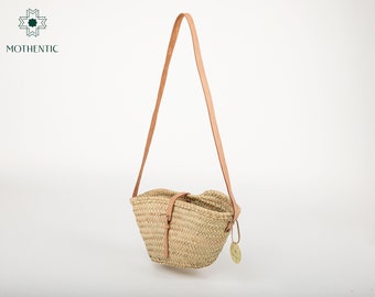 Mothentic Small Straw Shoulder Bag