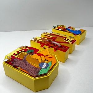 Winnie the pooh letters 3D/ Winnie the pooh party decorations/ Winnie the pooh birthday supplies/ Winnie the pooh baby/ winni fist birthday