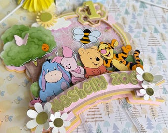Winnie the Pooh Baby Cake Topper: Party Decoration winnie pooh
