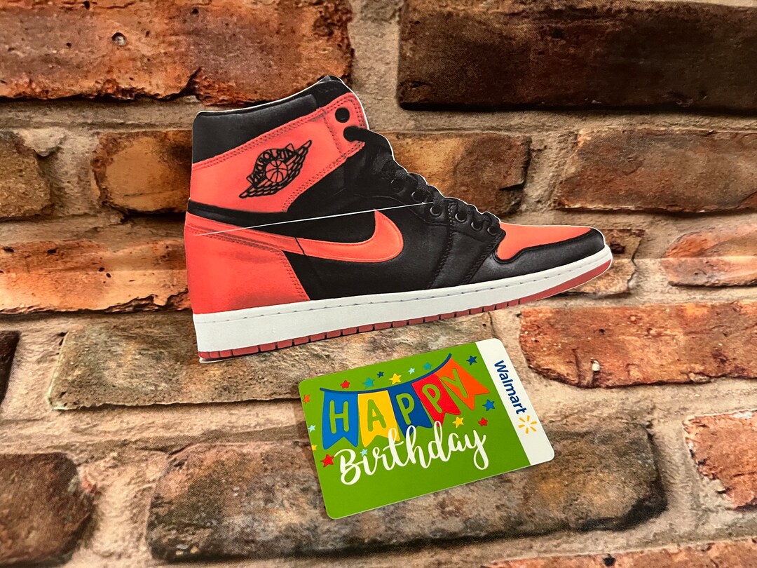 Airman Sneaker Gift Card Holder Shoe Gift Card Holder Etsy