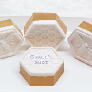 Honey Beez, Handmade soap, Scented Soap, Soap Bar, Body Soap, Soap Gift,  Artisan Soap