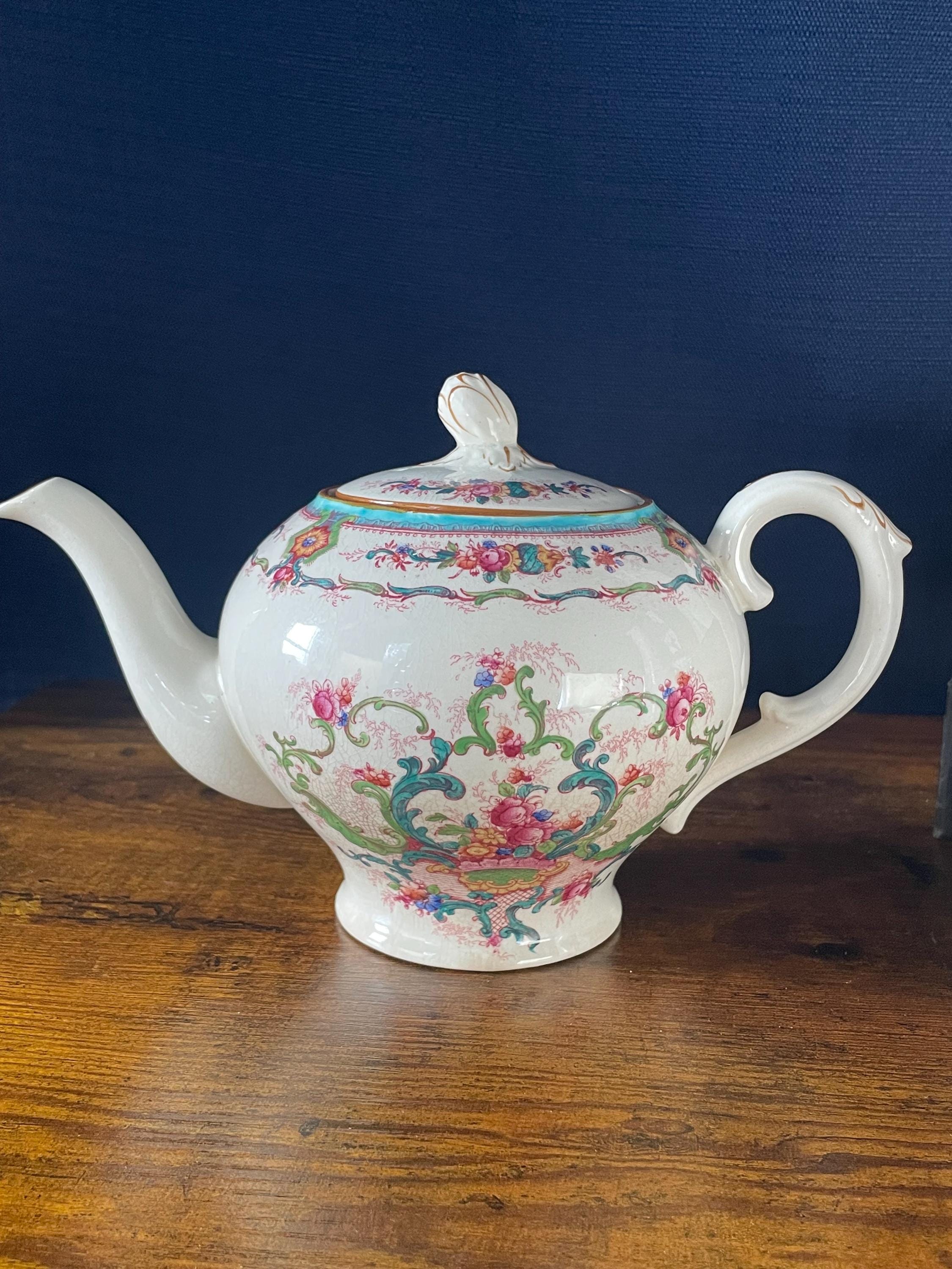Royal Cauldon Teapot - Etsy