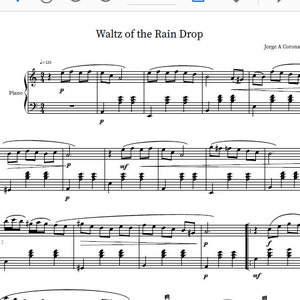 Waltz of the Rain Drop