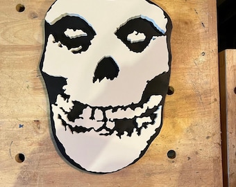 Logo fantôme cramoisi Misfits