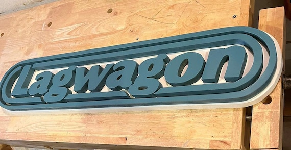 Lagwagon Logo Sign - Custom Color - Etsy