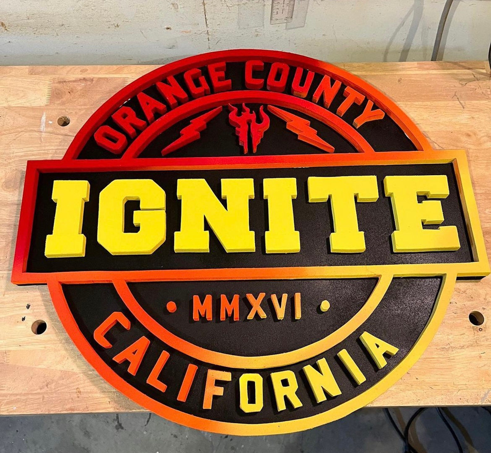 Ignite Logo Sign - Etsy