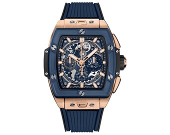 Mejor Réplica 1:1 HUBLOT Spirit of BIG BANG Blue Ceramic King Gold 42mm, Reloj de pulsera, Relojes, Reloj