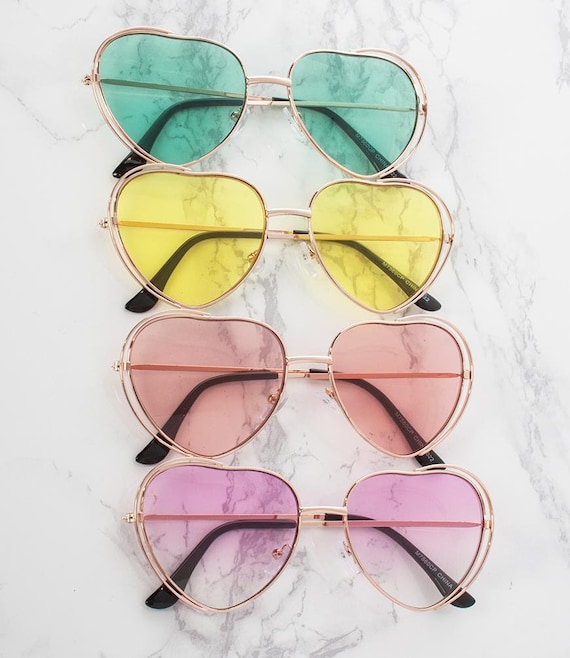 Heart Shaped Fashion Statement Sunglasses