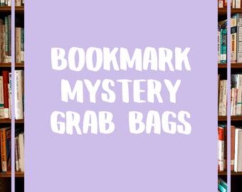 Marcapáginas misteriosos / Marcapáginas / Regalos para amantes de los libros /
