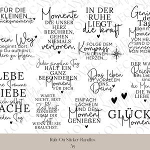 Adesivo da rubare I A5 senza bordi Adesivi da rubare ad esempio per Raysin / Keraflott I bellissime frasi