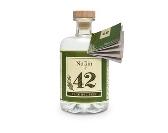 NoGin 42 - Die alkoholfreie Gin Alternative | Zuckerfrei | Perfekter Begleiter für alkoholfreie Cocktails