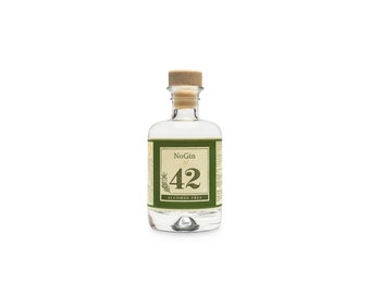 NoGin 42 | 50 ml - Gin Mini l Alkoholfreie mini Gin Alternative in kleinen Flaschen | Zuckerfrei | Perfekt als Gin Geschenkset