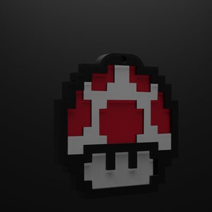 Mushroom Keychain