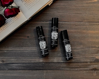 Dark Fantasy & Literature Inspired Rollerball Perfume Oil | Witchy | Dark Academia |