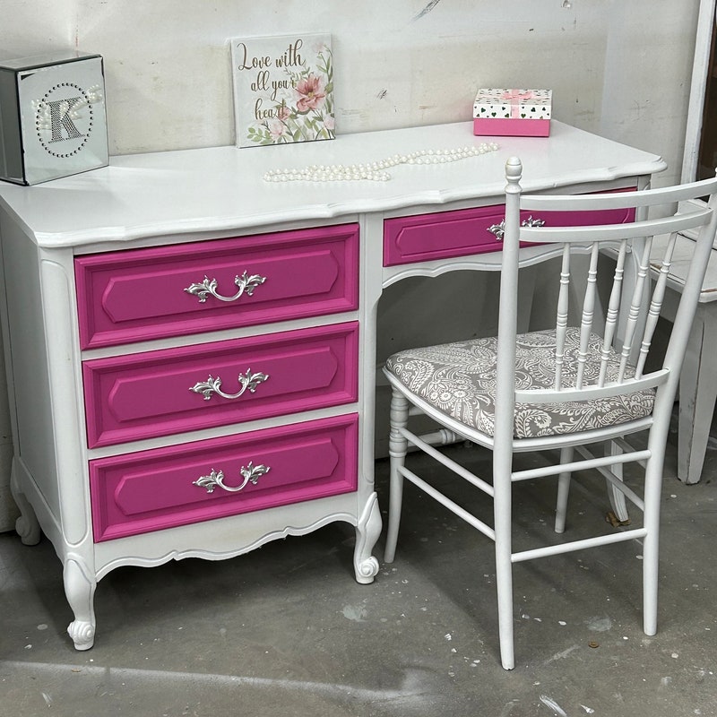 Girls Desk - Etsy