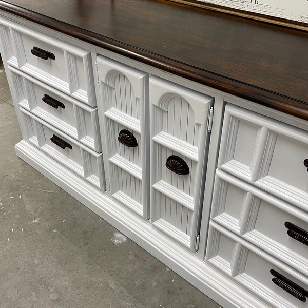 Walnut Dresser Set Etsy