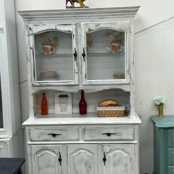 Farmhouse Hutch Etsy