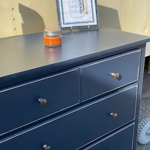 navy blue dresser ikea Harbor 4 Drawer Dresser