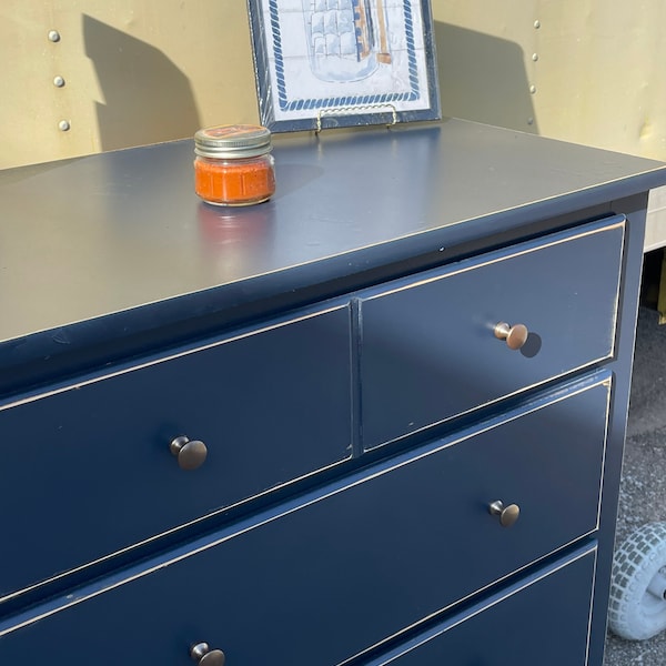 Blue Dresser - Etsy