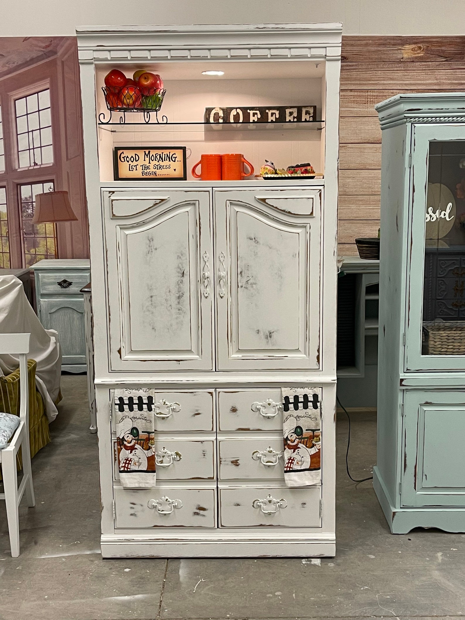 SOLD Sold Thomasville Brand Lighted Revamped Etsy