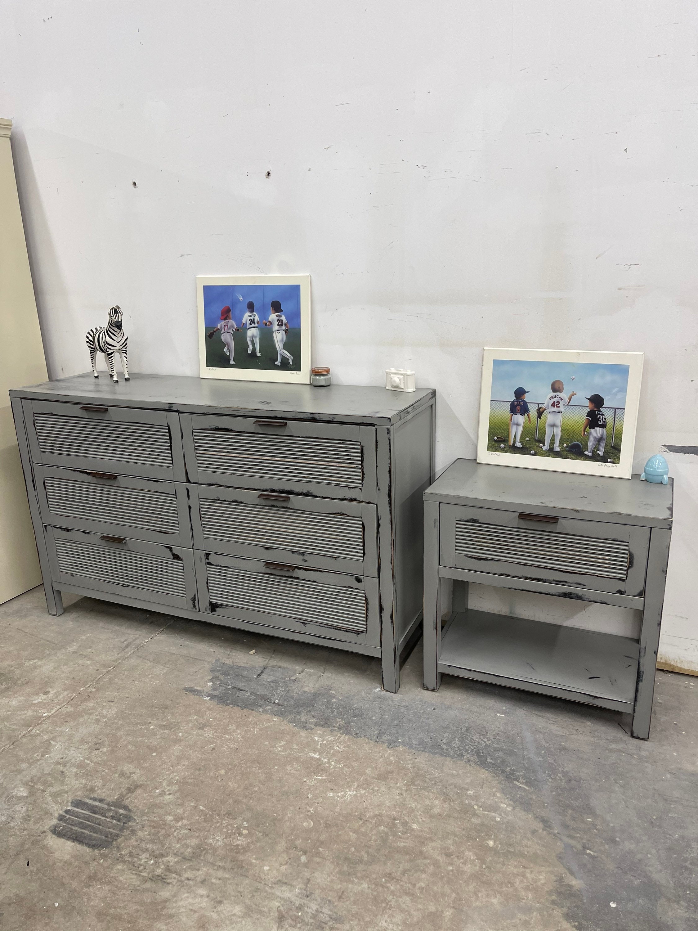 Distressed White Dresser Bedroom - Etsy