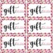 Printable A Gift for You Gift Cards Edit, Download &amp; Print - Etsy
