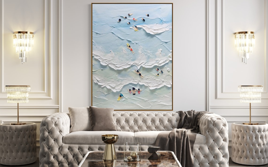 Handgemalte Bilder Strand: Bring the Beach to Your Walls!