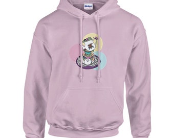 Adorable Stacked Teapot Hoodie – Perfect for Tea Lovers