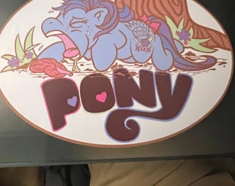 WEEN Pony sticker