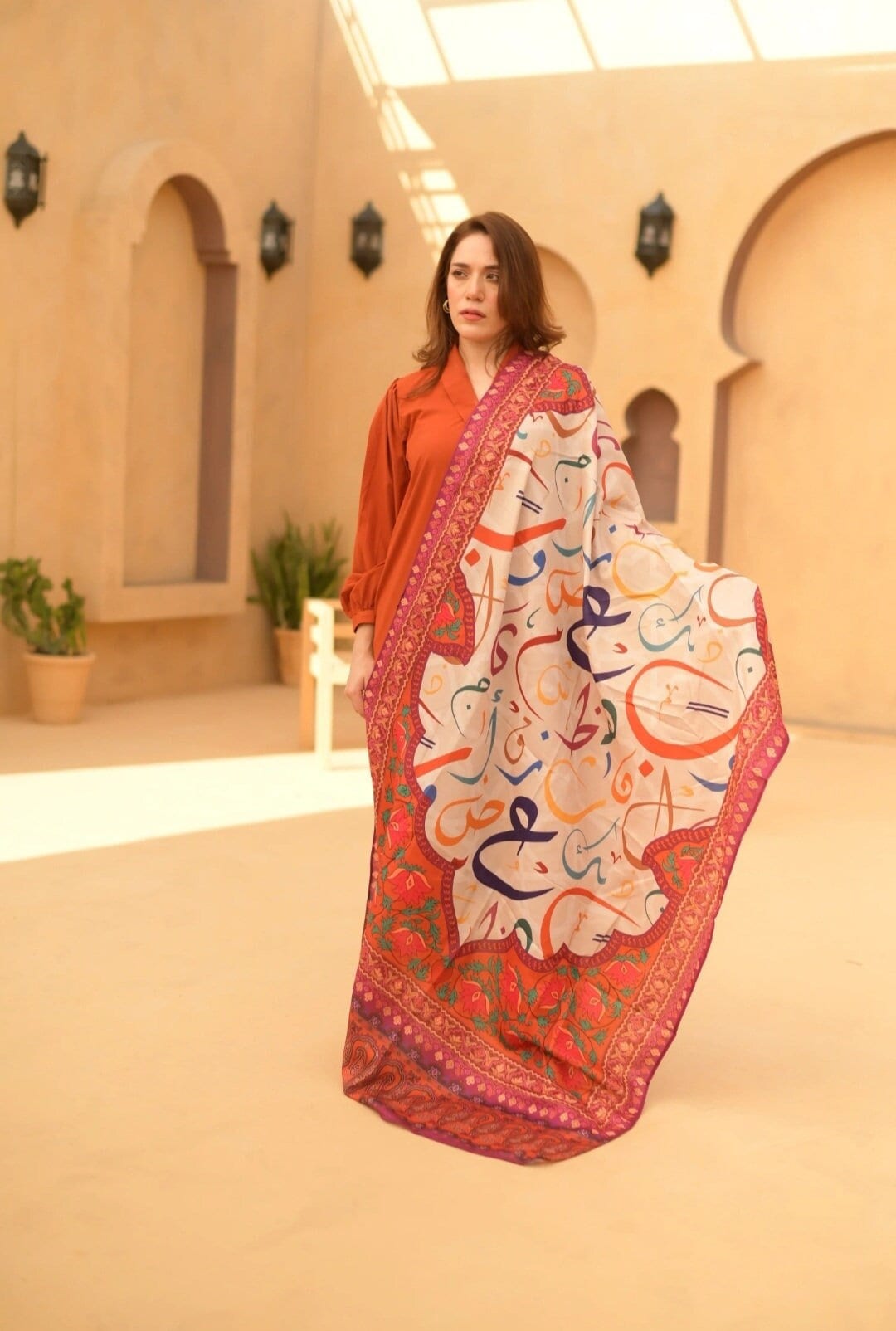 mughal darbar shawl