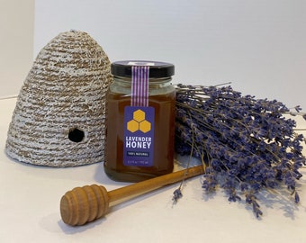 Lavender Honey raw honey local honey near me special treat gift for nurse gift for mother gift for client gift foodie neighbor gift unique